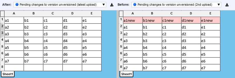 Deleting rows