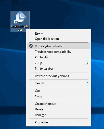 Shortcut Context Menu