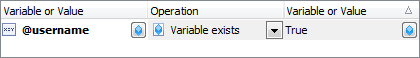 Checking if a variable exists