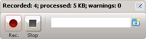 Recording Toolbar