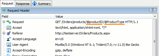 Using Multiple Variables to Parameterize the URL