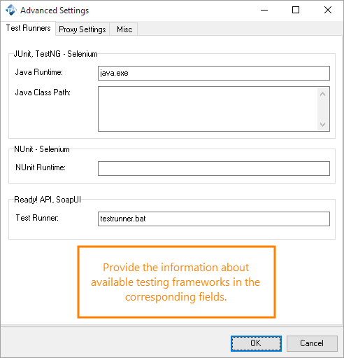 The Test Agent: The testing frameworks