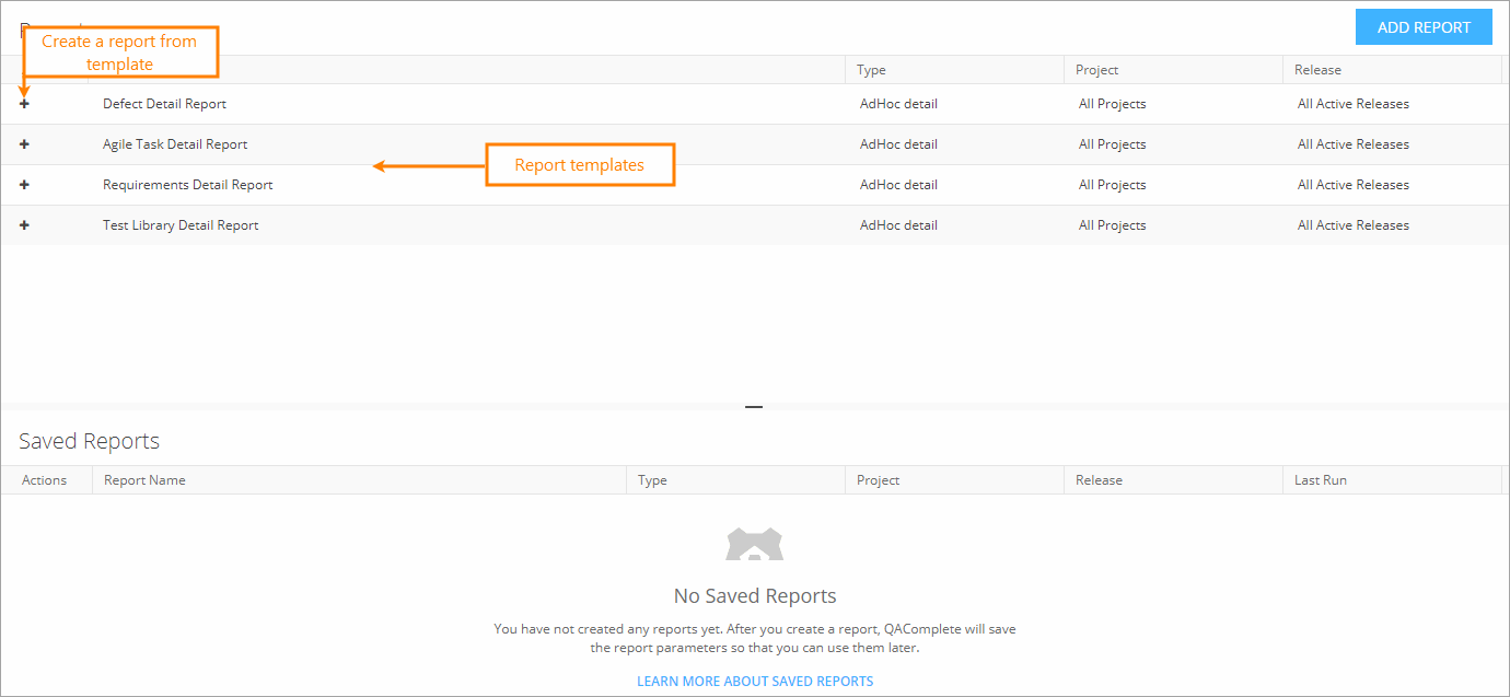 QAComplete User Tutorial: Reports QAComplete User Tutorial: Reports