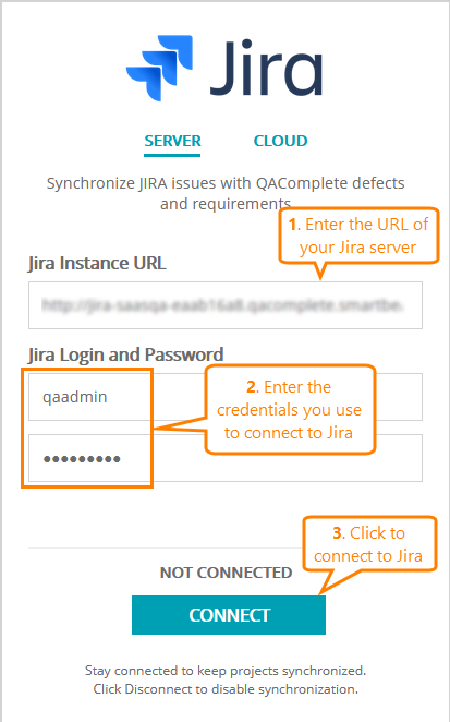 QAComplete integration with Jira: Connecting to Jira from QAComplete QAComplete integration with Jira: Connecting to Jira from QAComplete
