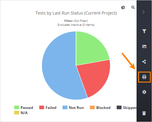 Printing a chart Printing a chart