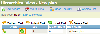 Adding tasks to the plan