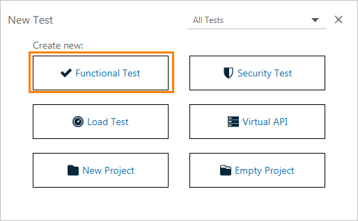 Functional testing with ReadyAPI: Create a functional test