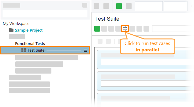 Run test cases in parallel
