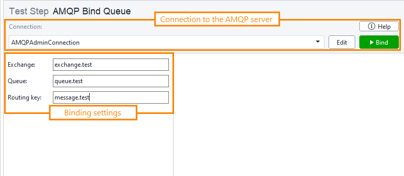 AMQP Testing: Binding queue