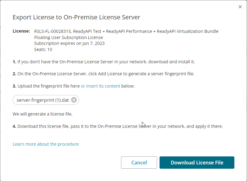 download slm license
