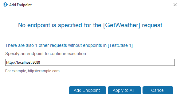 API testing and Ready! API: The Add Endpoint dialog view in case of multiple missed endpoints