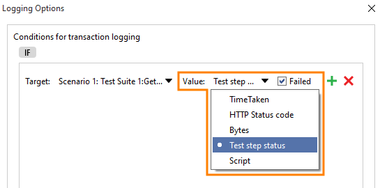 Load testing with ReadyAPI: Logging failed requests