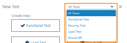 ReadyAPI Interface: Select a Test