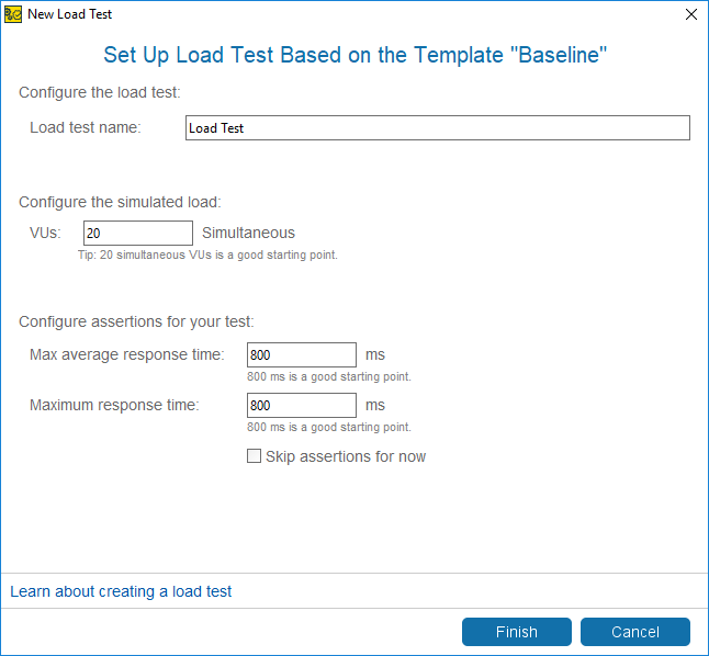 API load testing with ReadyAPI: Configure you load test