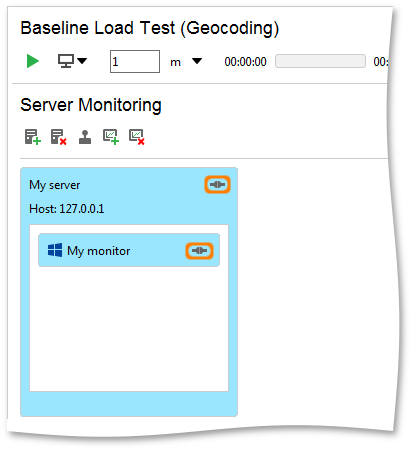 API load testing with ReadyAPI: Connected Server and Monitor