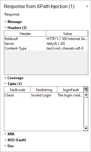 ReadyAPI: Response details