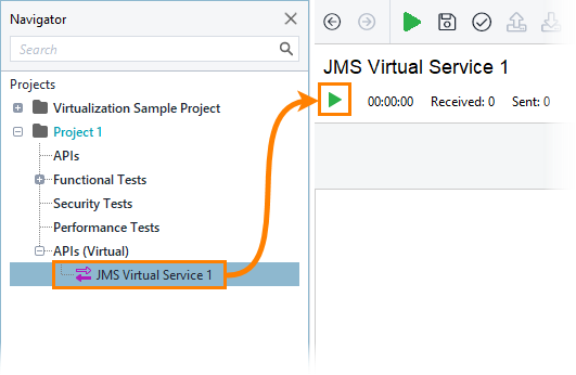 Service virtualization and API testing: Run a JMS virtual service