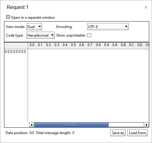 The HEX editor