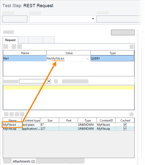 REST service testing: Loading parameter values from a file