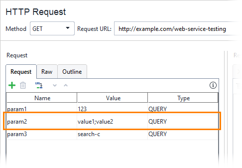 Setting Multi-Value Parameter "Setting Multi-Value Parameter"