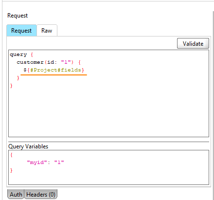 GraphQL support in ReadyAPI: Added property expansion