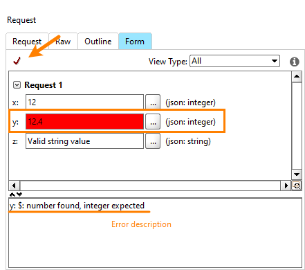 Validate request values API testing: Validate request values