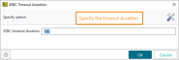 ReadyAPI: Configuring the JDBC Timeout assertion ReadyAPI: Configuring the JDBC Timeout assertion