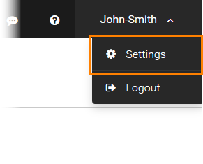 SwaggerHub integration: Account settings.