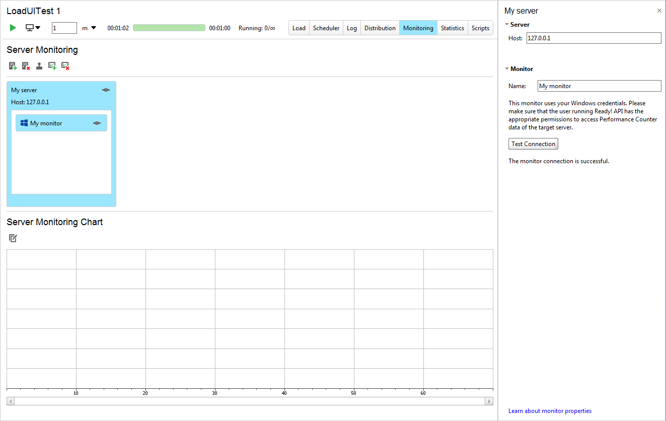 Monitoring page