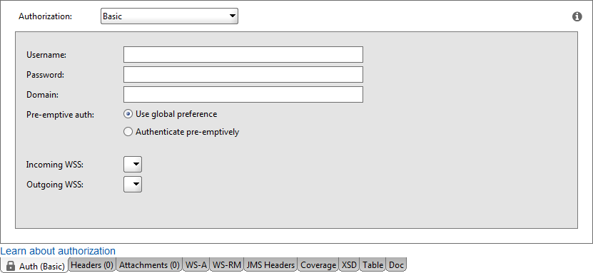 Basic authentication