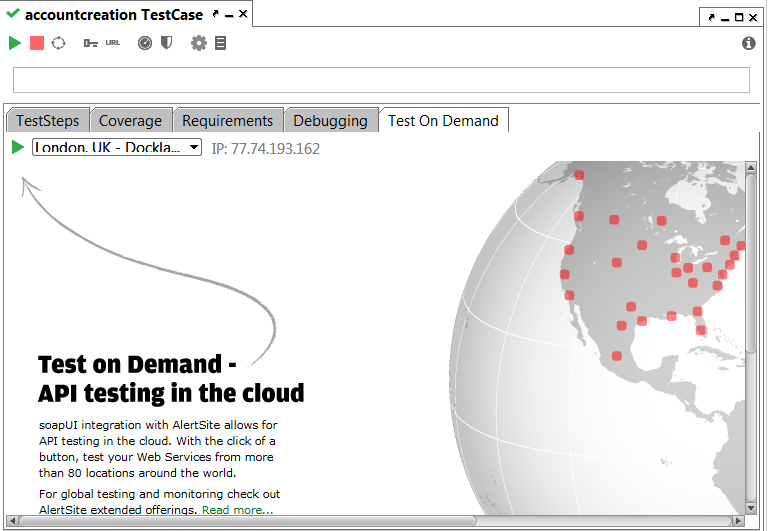 Test on demand