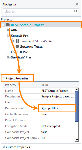 The Resource Root property