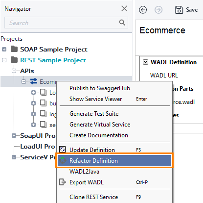 Clicking Refactor Definition