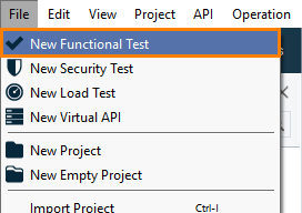 New Functional Test