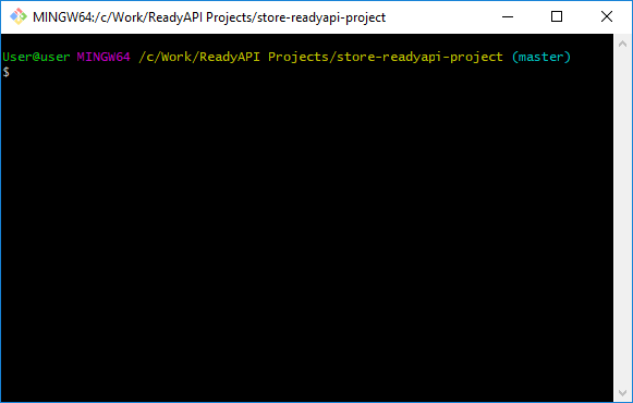 Git console Git integration: Git console