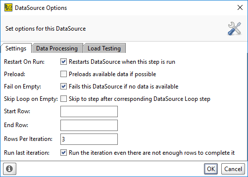The Setting Tab