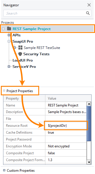 The Resource Root property