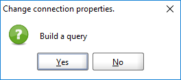 ReadyAPI: The Query Builder pop-up window ReadyAPI: The Query Builder pop-up window