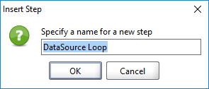 ReadyAPI: Naming the data source loop