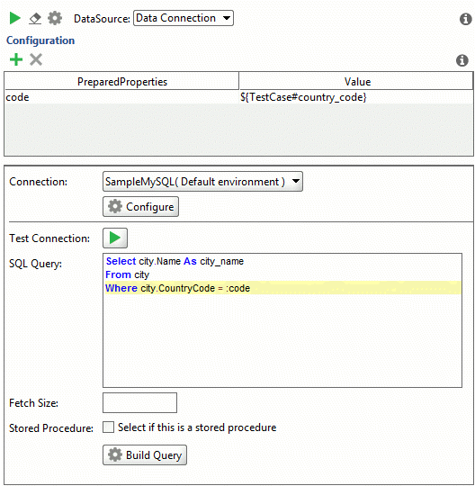 The Data Connection data source