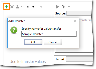 Adding a new transfer