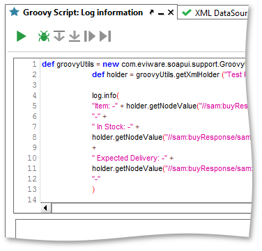Groovy Script Debugging: Debugging Script