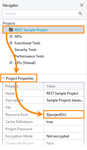 The Resource Root property