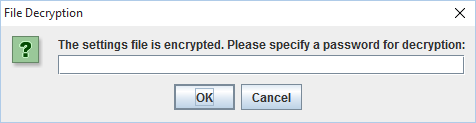 API testing with ReadyAPI: Request for settings file password
