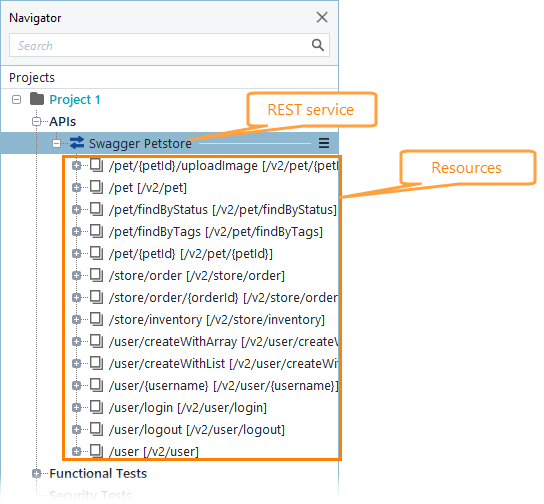 REST API Resources page REST API Resources page