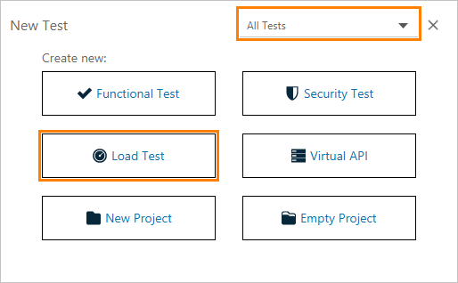 API load testing with ReadyAPI: Create a load test