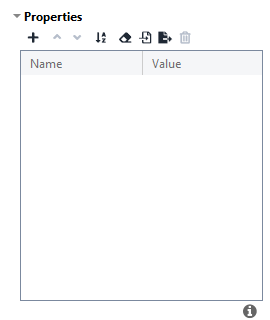 ReadyAPI: The properties panel of a security test ReadyAPI: Security Test properties options
