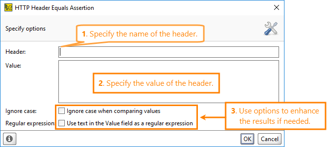 ReadyAPI: Configuring the HTTP Header Equals assertion