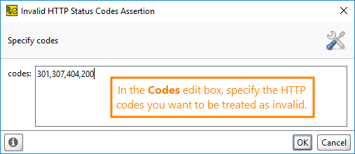 ReadyAPI: Configuring the Invalid HTTP Status Codes assertion ReadyAPI: Configuring the Invalid HTTP Status assertion