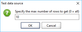 ReadyAPI: Specifying a number of data log results